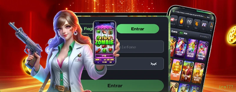 App Mobile ira777 - Jogue em Qualquer Lugar no Seu Smartphone